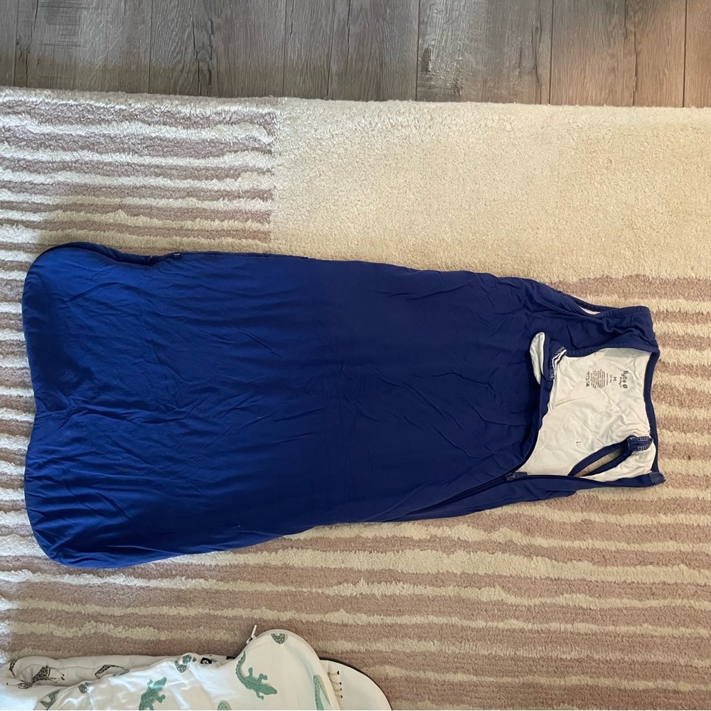 Kyte BABY Royal Blue Sleepsack, Size medium, 1.0 tog